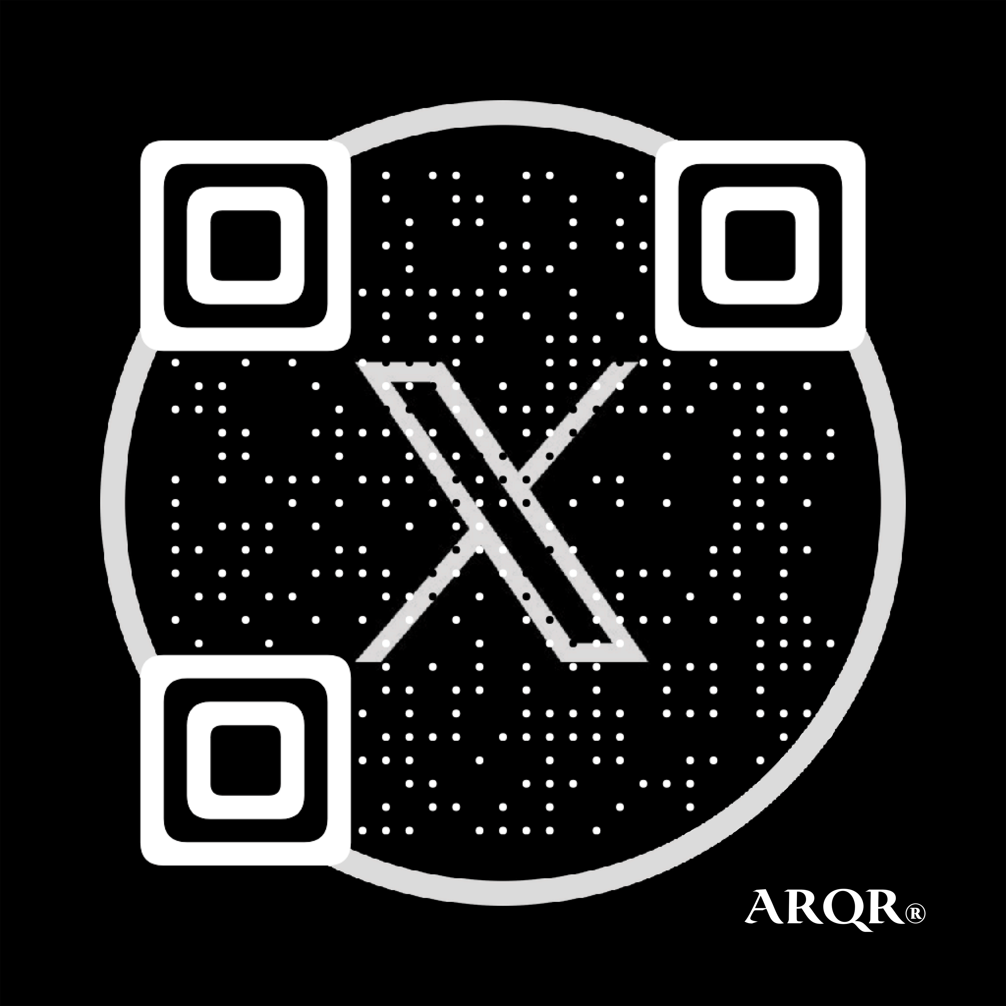Circle Code links to ARQR on X.com