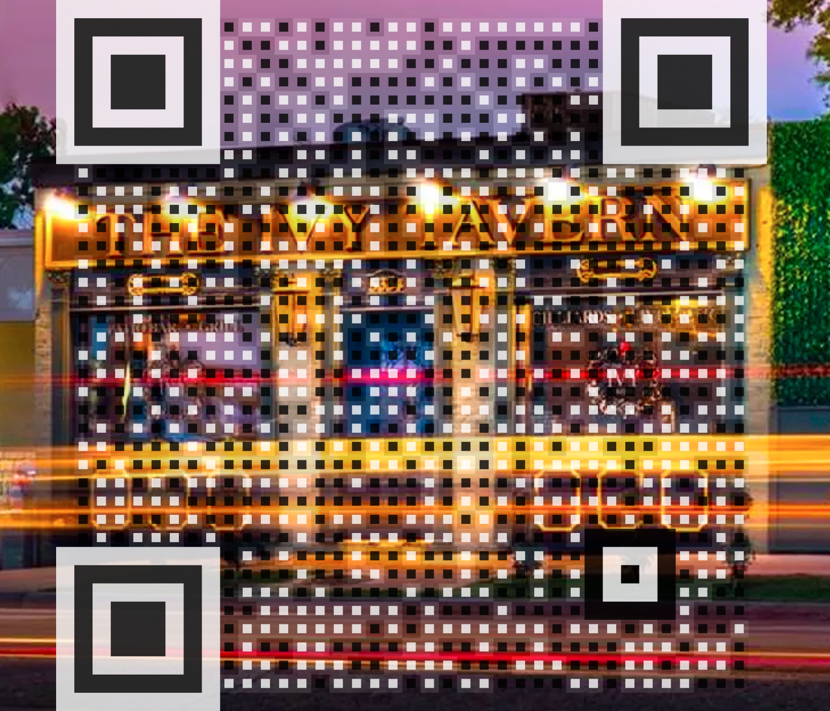 Smart Vanity QR Code for The Ivy Tavern